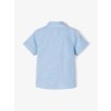 Lichtblauw hemd met korte mouwen - Nkmfugl cashmere blue 